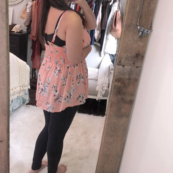 TORRID size 2X floral baby doll top - Picture 3 of 8